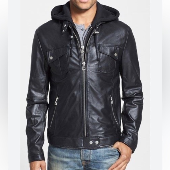 7 Diamonds “Los Angeles” Leather Jacket - Picture 1 of 4